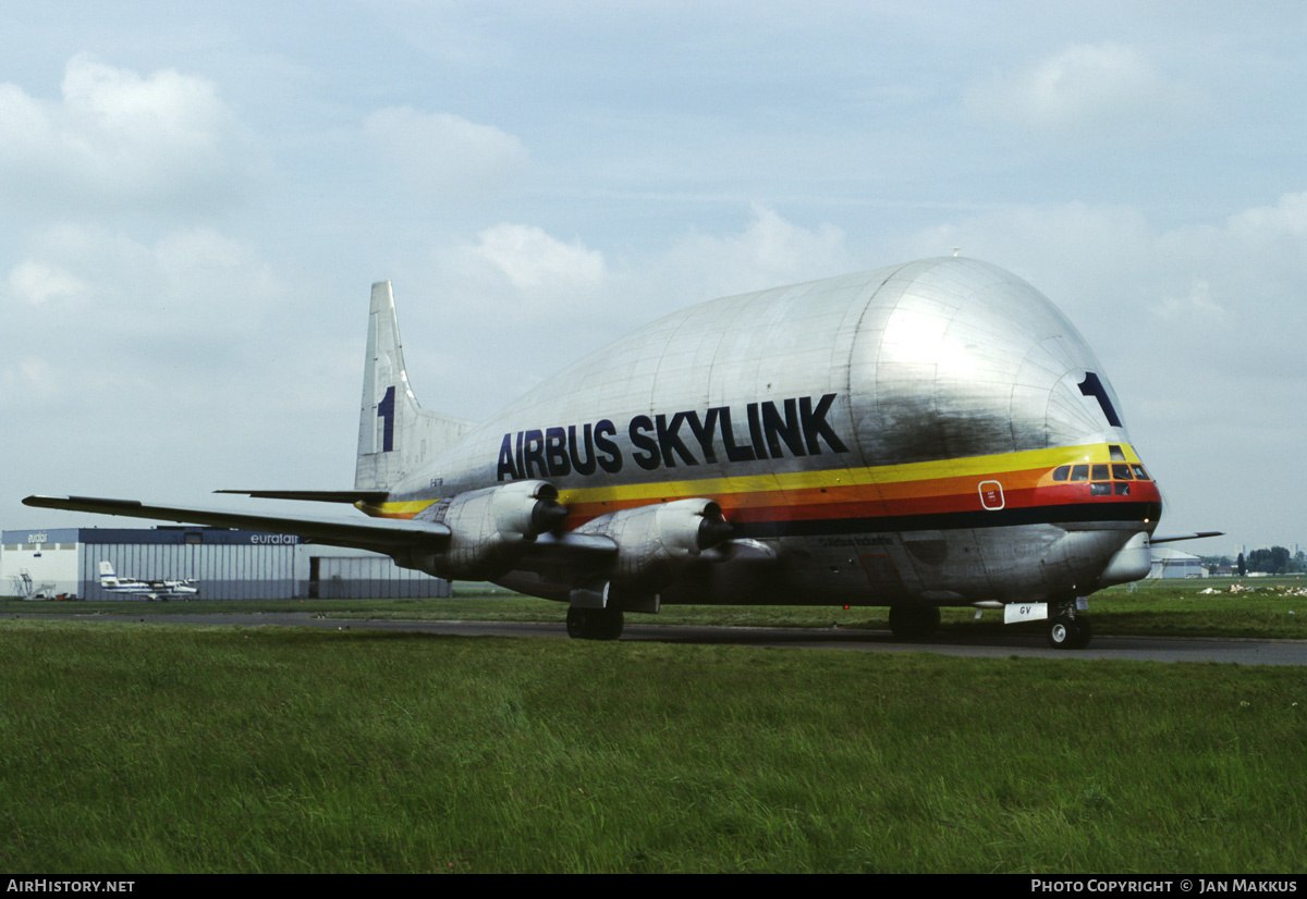 Aircraft Photo of F-BTGV | Aero Spacelines 377SGT Super Guppy Turbine | Airbus Skylink | AirHistory.net #548202