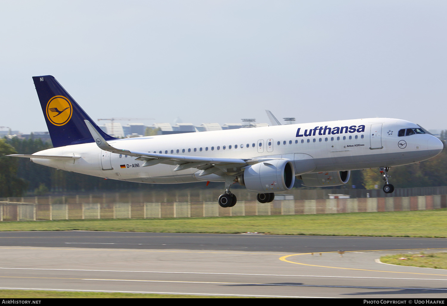 Aircraft Photo of D-AINI | Airbus A320-271N | Lufthansa | AirHistory.net #548206