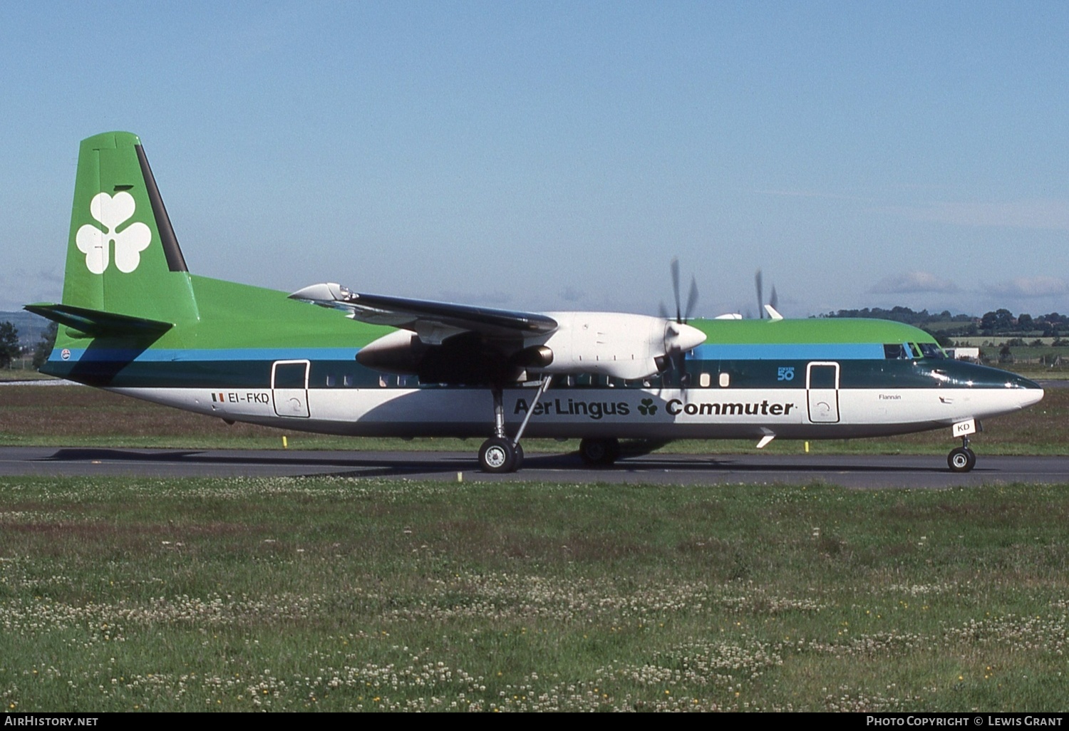 Aircraft Photo of EI-FKD | Fokker 50 | Aer Lingus Commuter | AirHistory.net #548209