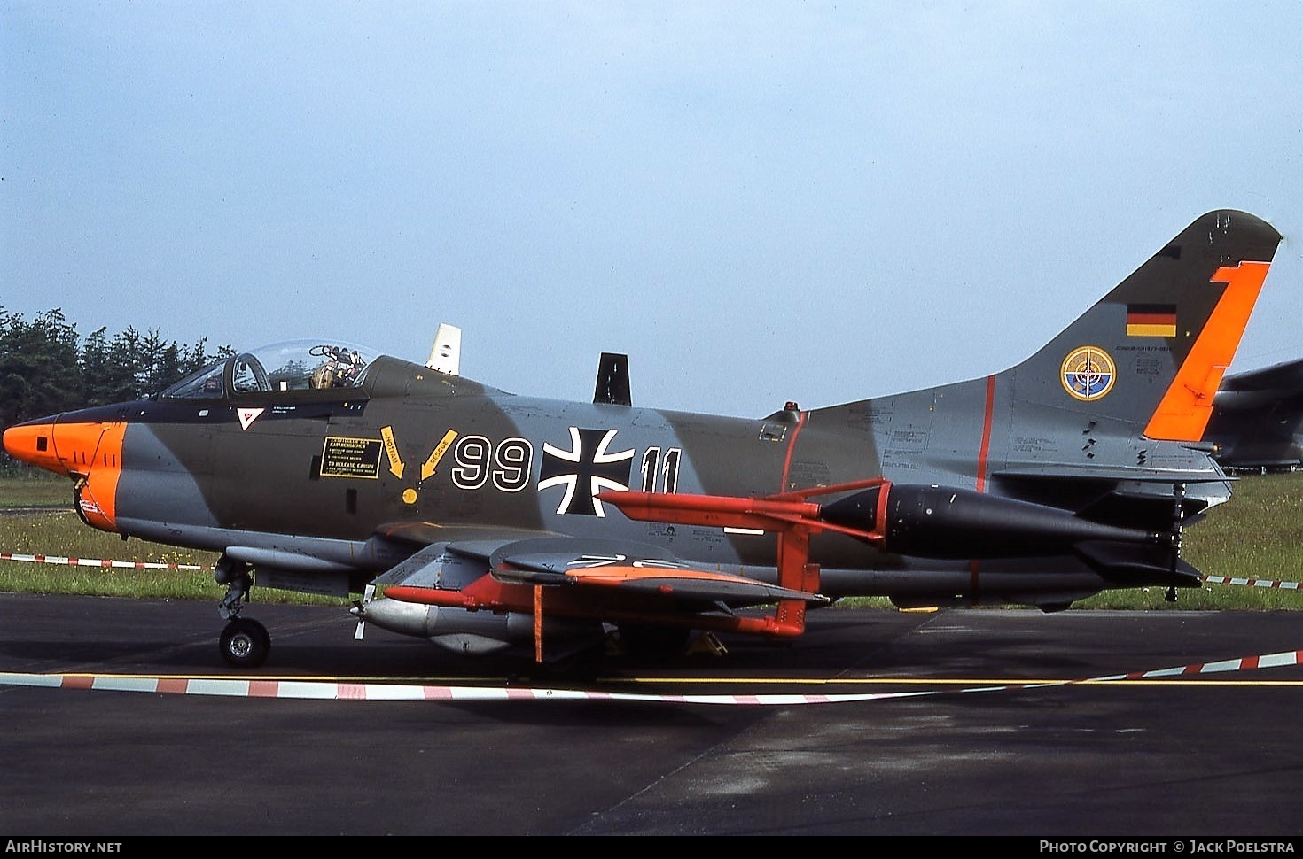 Aircraft Photo of 9911 | Fiat G-91R/3 | Germany - Air Force | AirHistory.net #548213