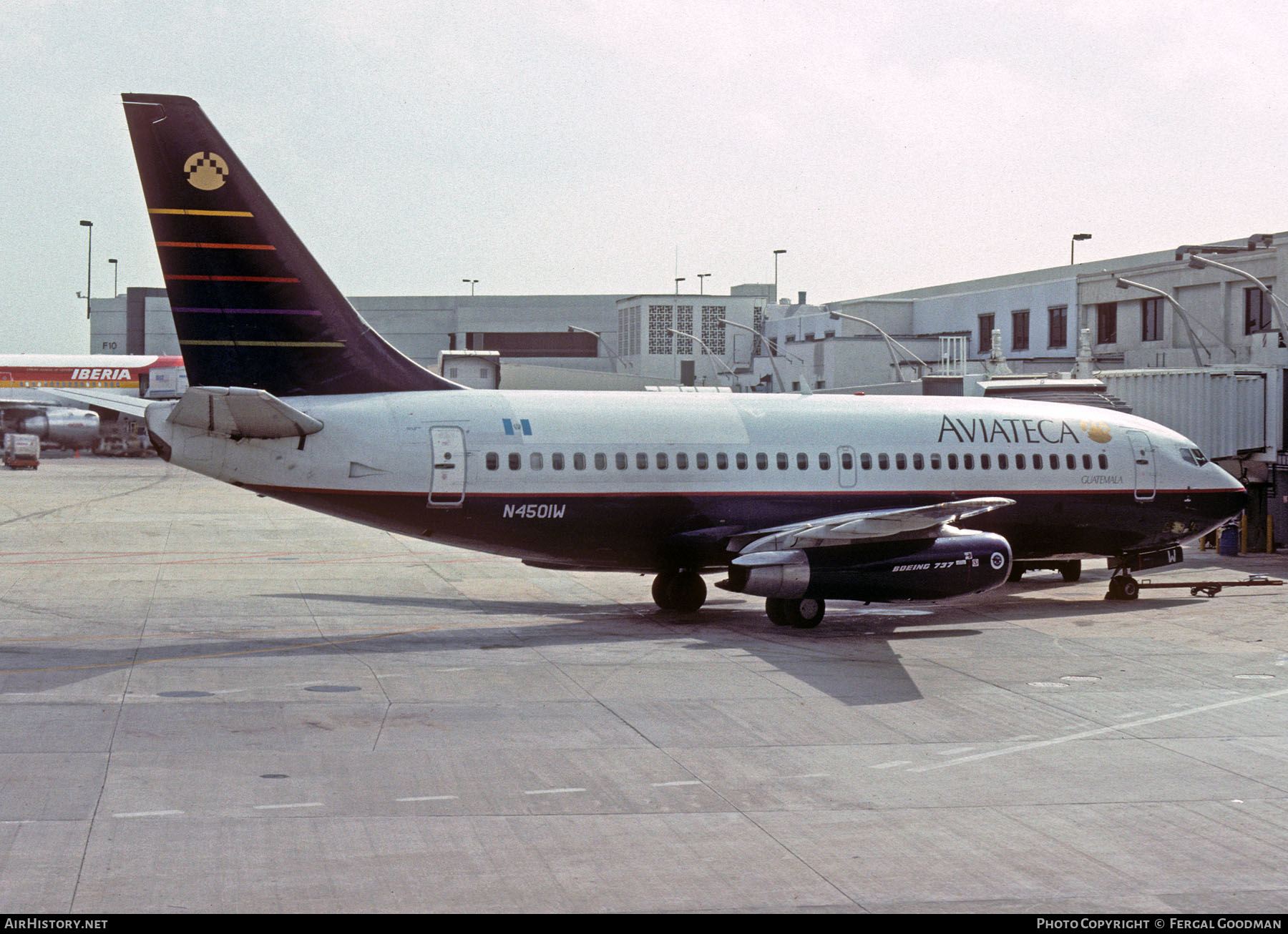 Aircraft Photo of N4501W | Boeing 737-247 | Aviateca | AirHistory.net #548220