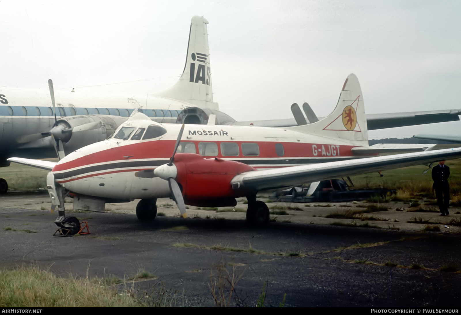 Aircraft Photo of G-AJGT | De Havilland D.H. 104 Dove 7XC | Mossair | AirHistory.net #548233