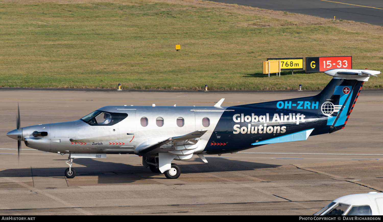 Aircraft Photo of OH-ZRH | Pilatus PC-12NG (PC-12/47E) | Global Airlift Solutions | AirHistory.net #548245