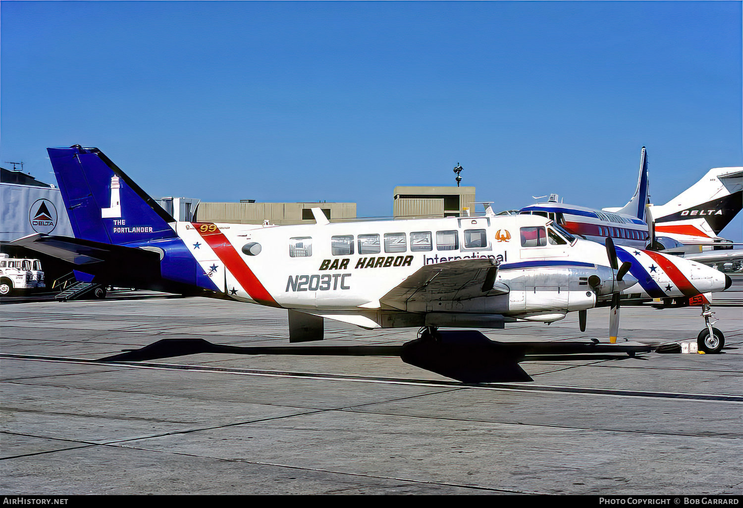Aircraft Photo of N203TC | Beech 99 | Bar Harbor Airlines | AirHistory.net #548269