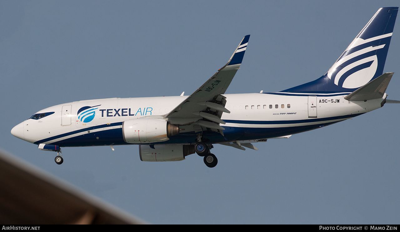 Aircraft Photo of A9C-SJW | Boeing 737-7K2/FC | Texel Air | AirHistory.net #548273