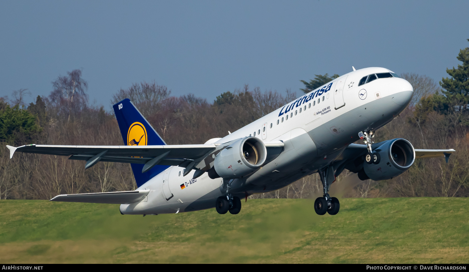 Aircraft Photo of D-AIBD | Airbus A319-112 | Lufthansa | AirHistory.net #548274