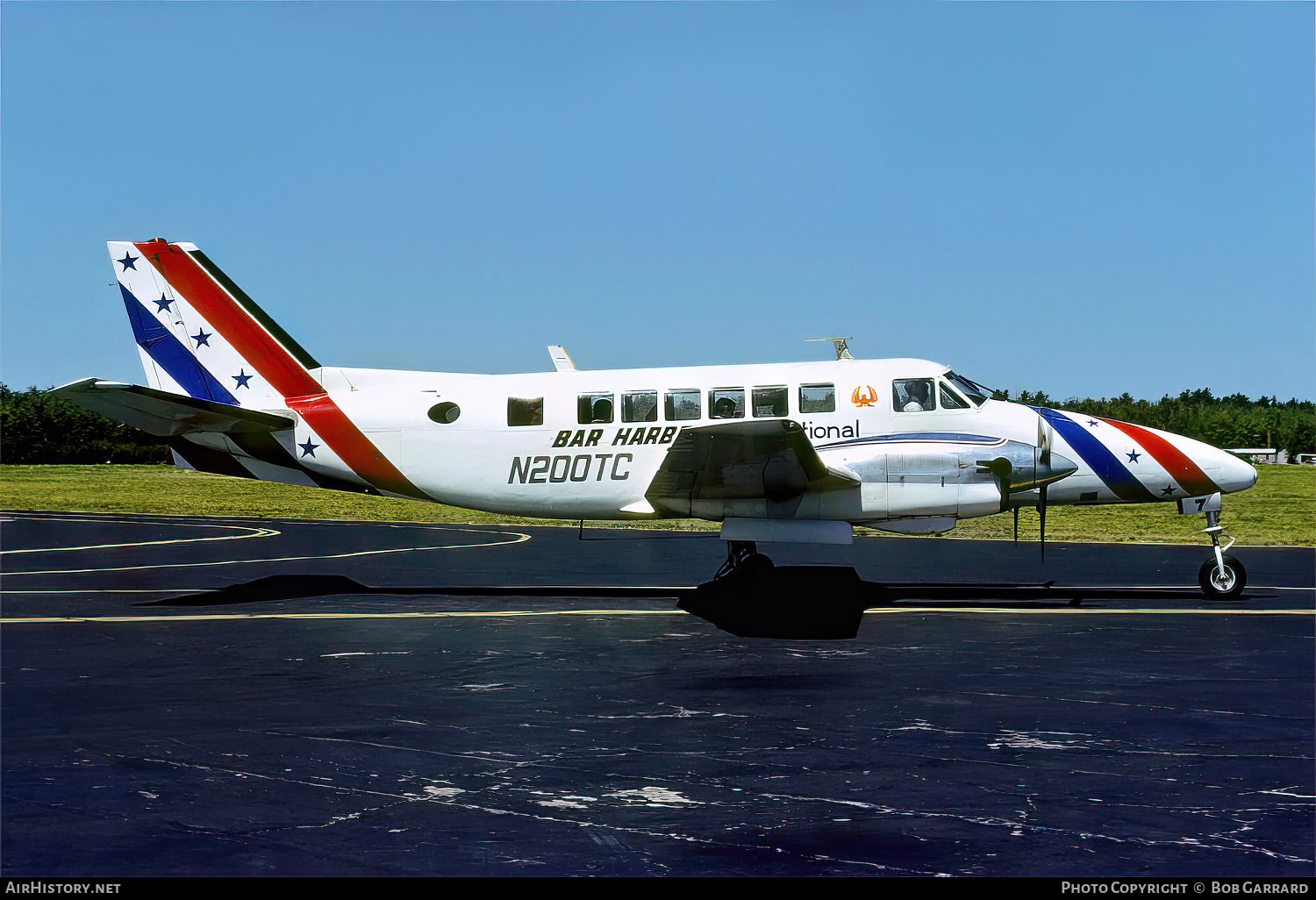 Aircraft Photo of N200TC | Beech 99 Airliner | Bar Harbor Airlines | AirHistory.net #548278