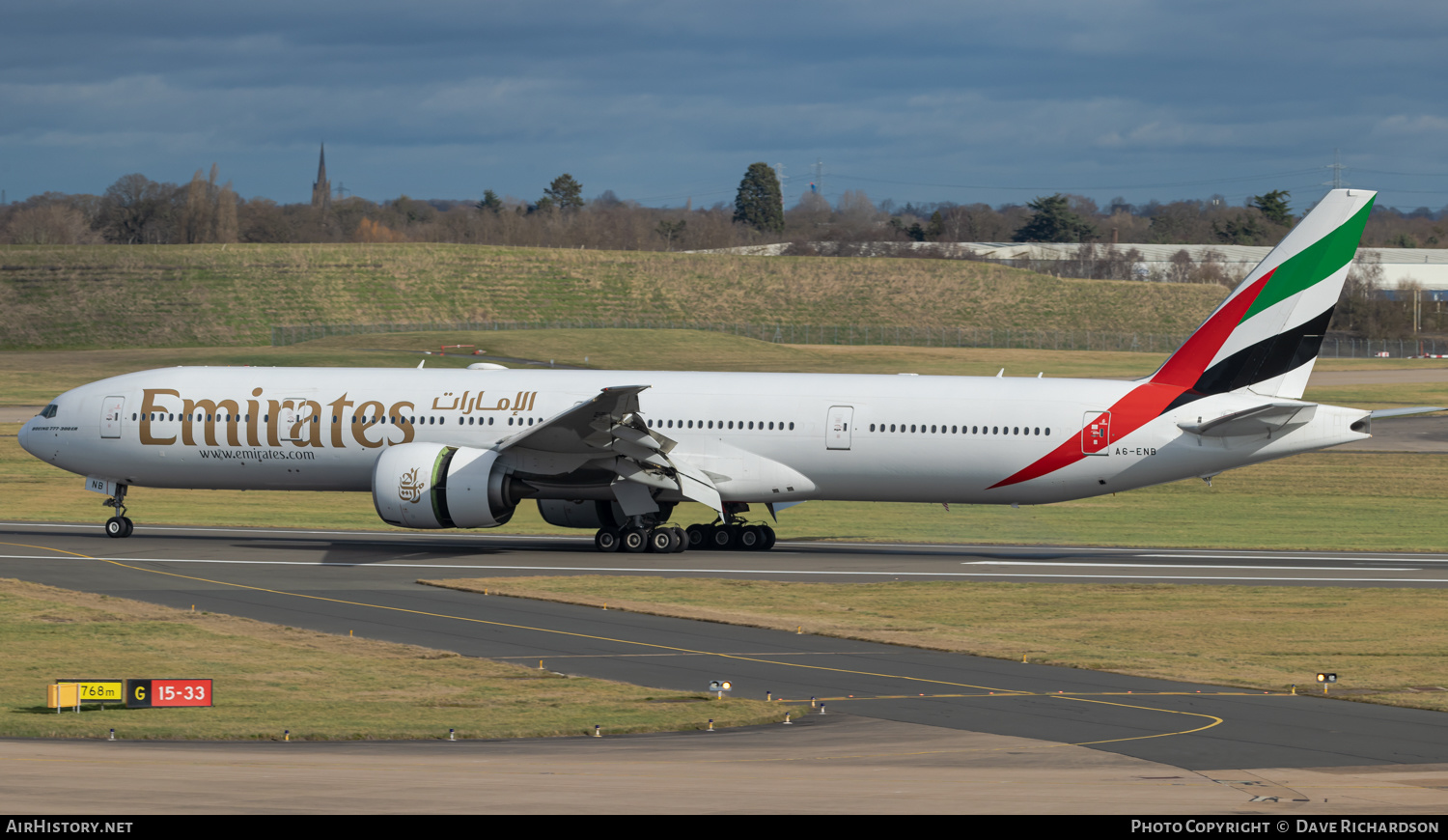 Aircraft Photo of A6-ENB | Boeing 777-31H/ER | Emirates | AirHistory.net #548281