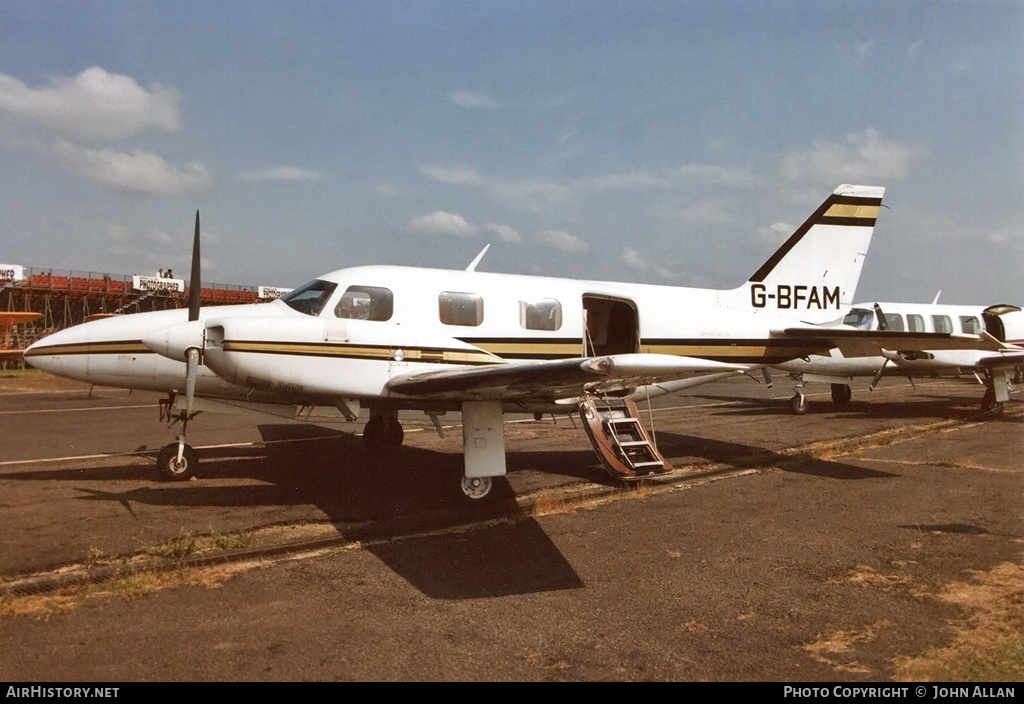 Aircraft Photo of G-BFAM | Piper PA-31P Pressurized Navajo | AirHistory.net #548287