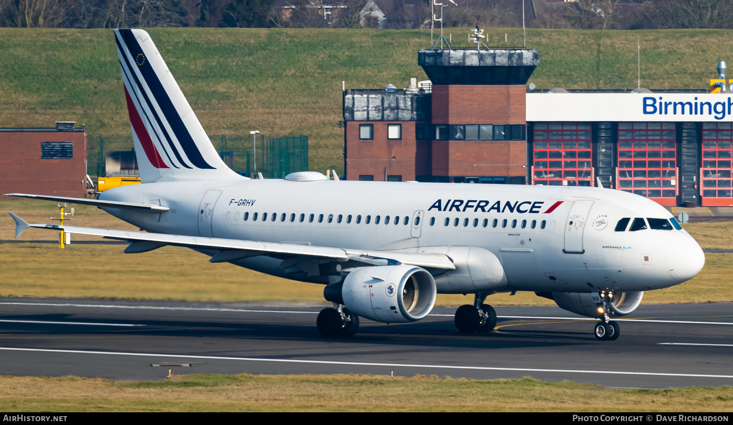 Aircraft Photo of F-GRHV | Airbus A319-111 | Air France | AirHistory.net #548297
