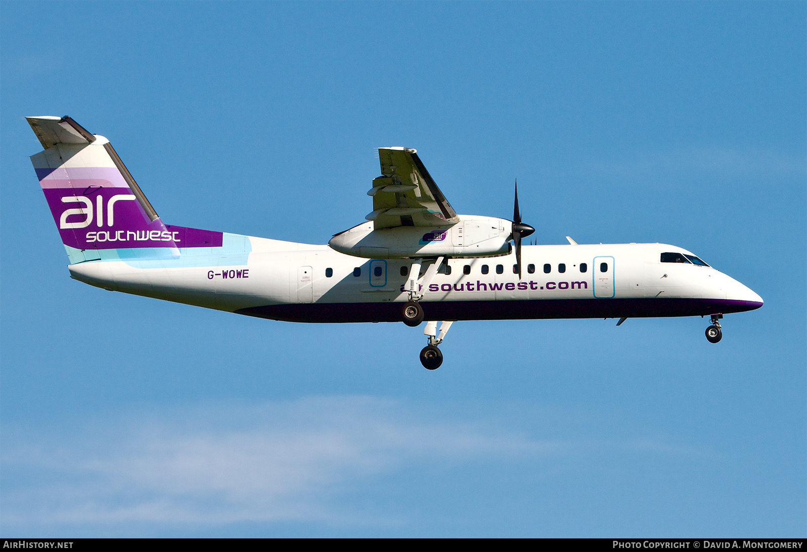 Aircraft Photo of G-WOWE | De Havilland Canada DHC-8-311 Dash 8 | Air Southwest | AirHistory.net #548299