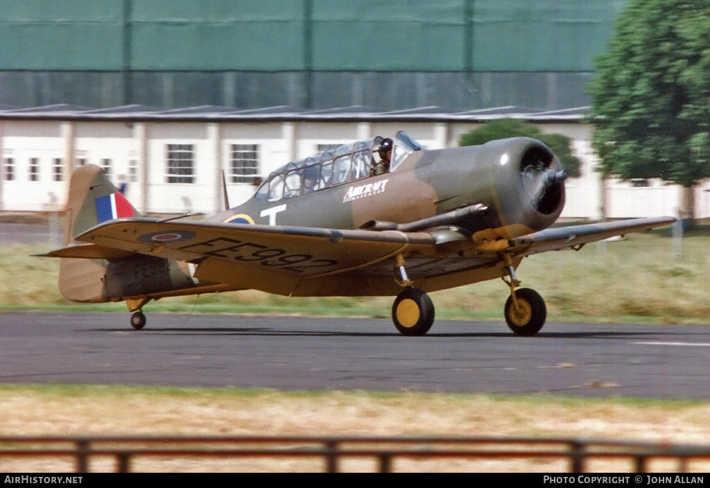 Aircraft Photo of G-BDAM / FE992 | North American AT-16 Harvard IIB | UK - Air Force | AirHistory.net #548302