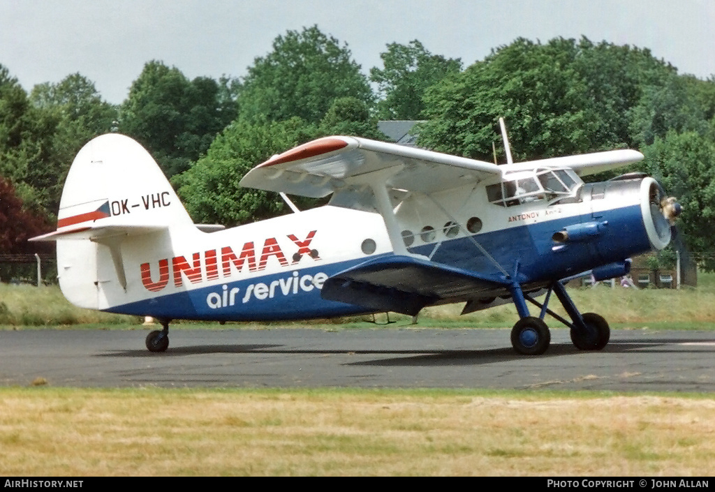 Aircraft Photo of OK-VHC | Antonov An-2TP | Unimax Air Service | AirHistory.net #548316