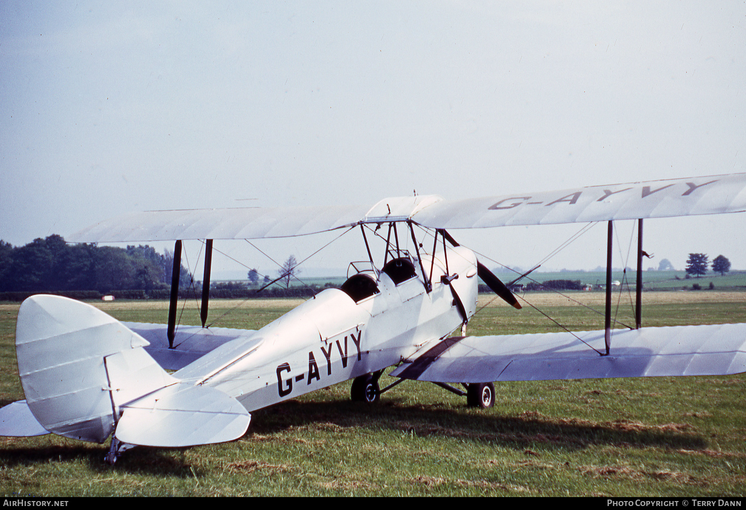 Aircraft Photo of G-AYVY | De Havilland D.H. 82A Tiger Moth II | AirHistory.net #548318