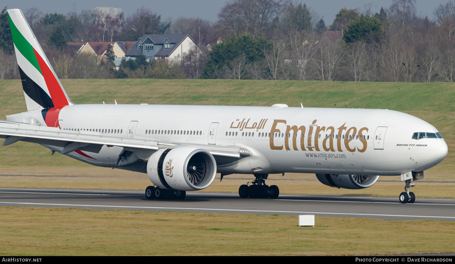 Aircraft Photo of A6-ENI | Boeing 777-31H/ER | Emirates | AirHistory.net #548332