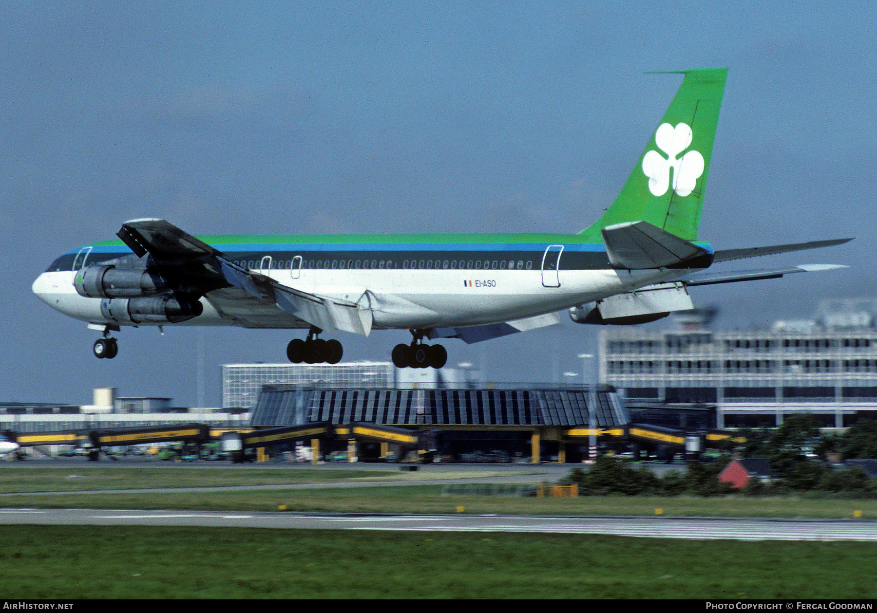 Aircraft Photo of EI-ASO | Boeing 707-349C | Aer Lingus | AirHistory.net #548341
