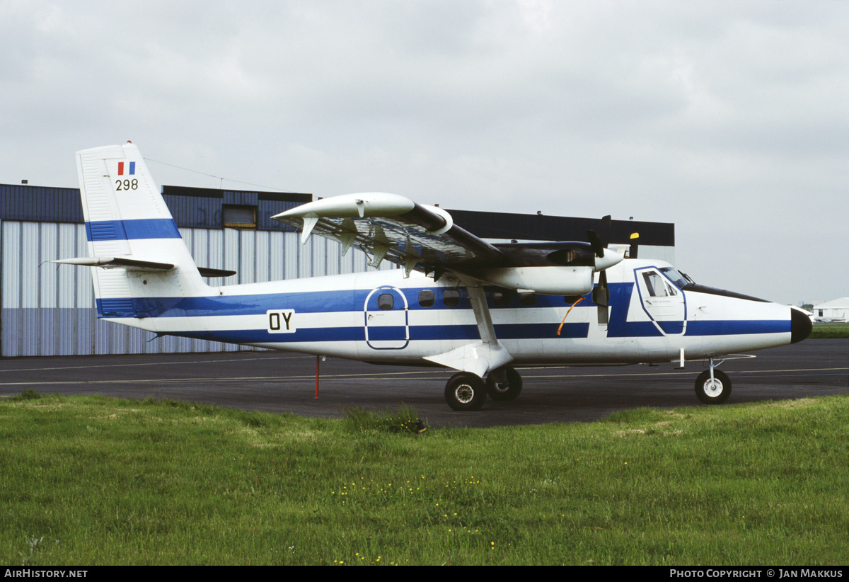 Aircraft Photo of 298 | De Havilland Canada DHC-6-300 Twin Otter | France - Air Force | AirHistory.net #548344