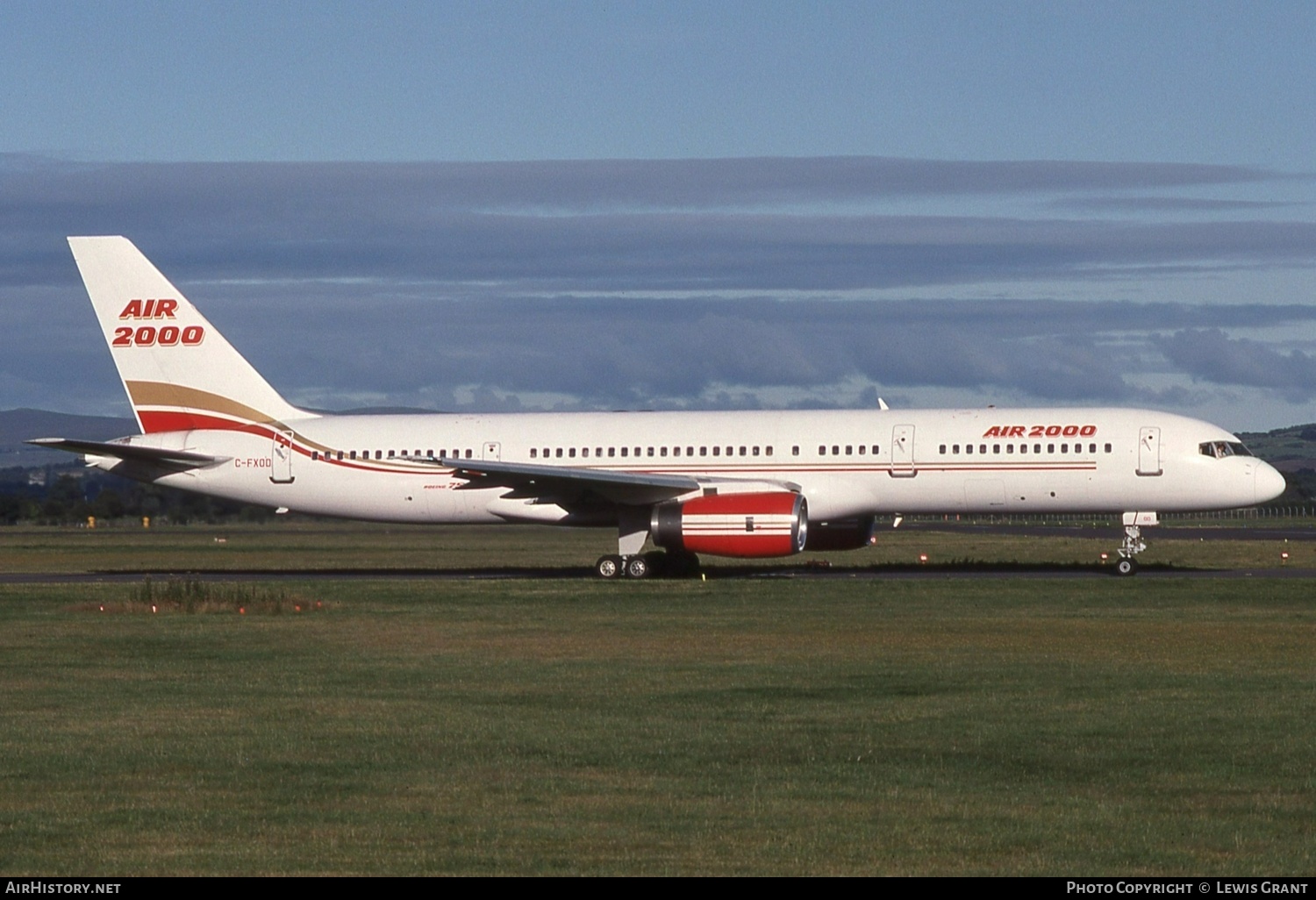 Aircraft Photo of C-FXOD | Boeing 757-28A | Air 2000 | AirHistory.net #548361