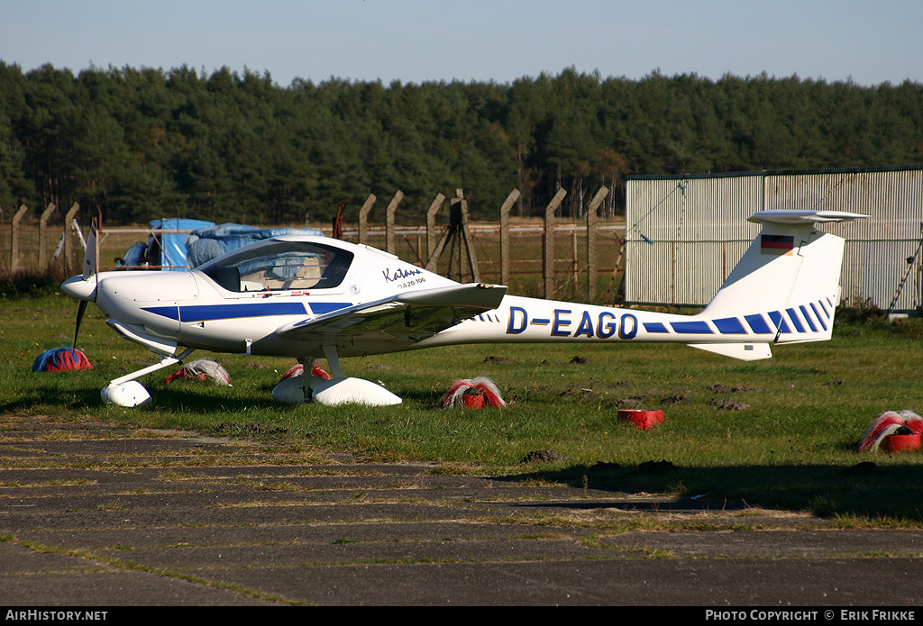 Aircraft Photo of D-EAGQ | Diamond DA20-100 Katana | AirHistory.net #548385