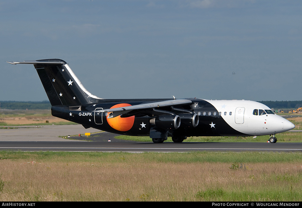 Aircraft Photo of G-ZAPK | British Aerospace BAe-146-200QC | Titan Airways | AirHistory.net #548397
