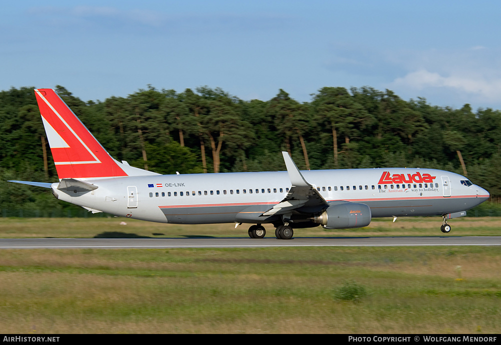 Aircraft Photo of OE-LNK | Boeing 737-8Z9 | Lauda Air | AirHistory.net #548401