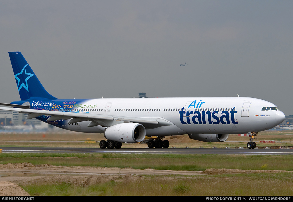 Aircraft Photo of C-GTSD | Airbus A330-343E | Air Transat | AirHistory.net #548409