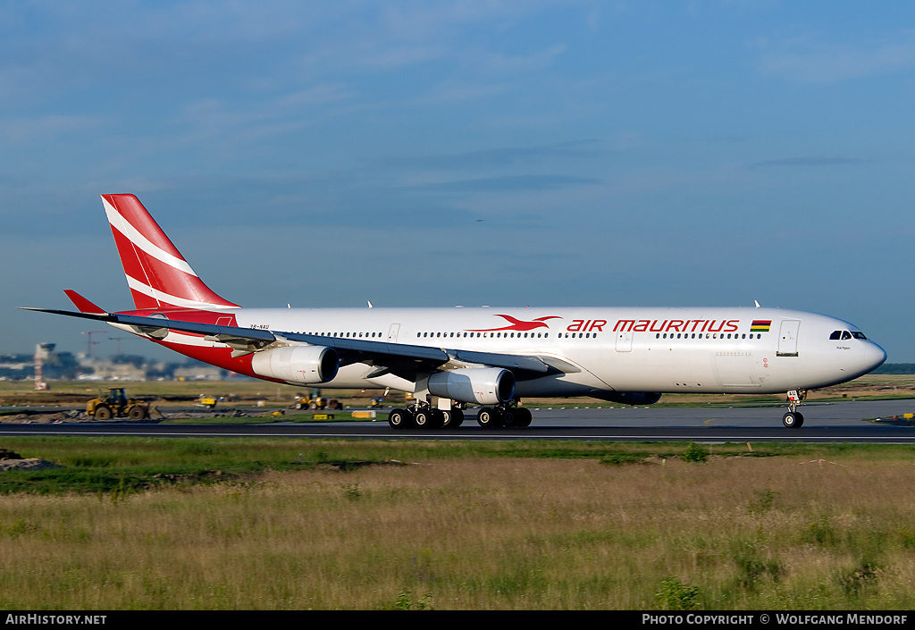 Aircraft Photo of 3B-NAU | Airbus A340-312 | Air Mauritius | AirHistory.net #548427
