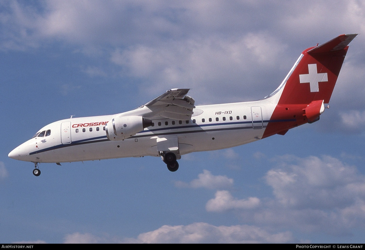 Aircraft Photo of HB-IXD | British Aerospace BAe-146-200 | Crossair | AirHistory.net #548450