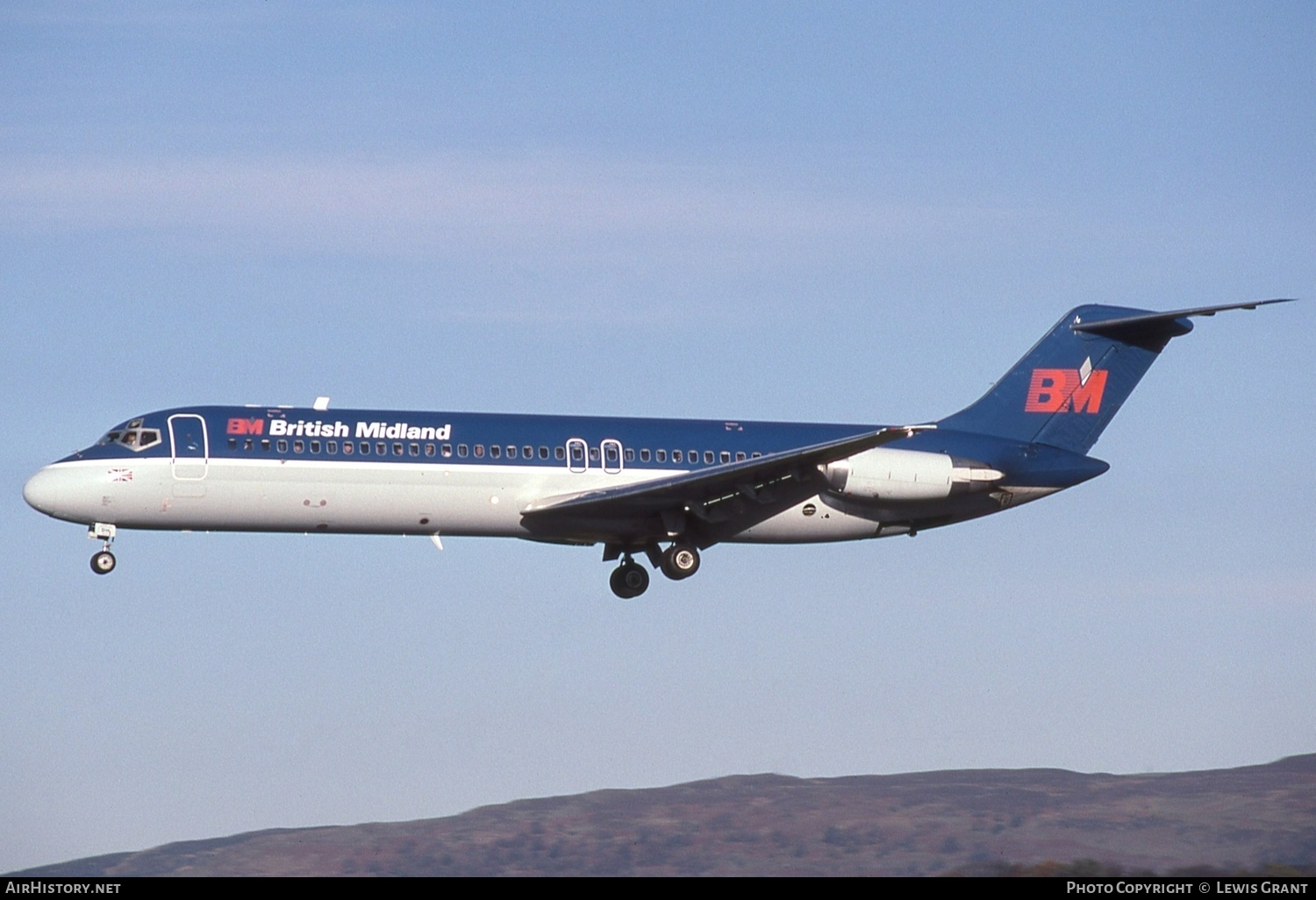 Aircraft Photo of G-ELDH | McDonnell Douglas DC-9-32 | British Midland Airways - BMA | AirHistory.net #548455
