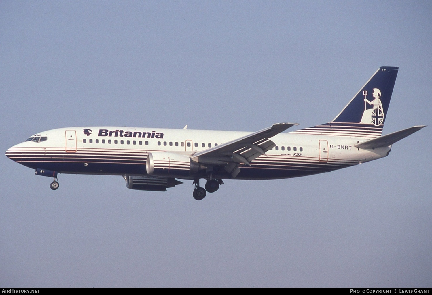 Aircraft Photo of G-BNRT | Boeing 737-3T5 | Britannia Airways | AirHistory.net #548466