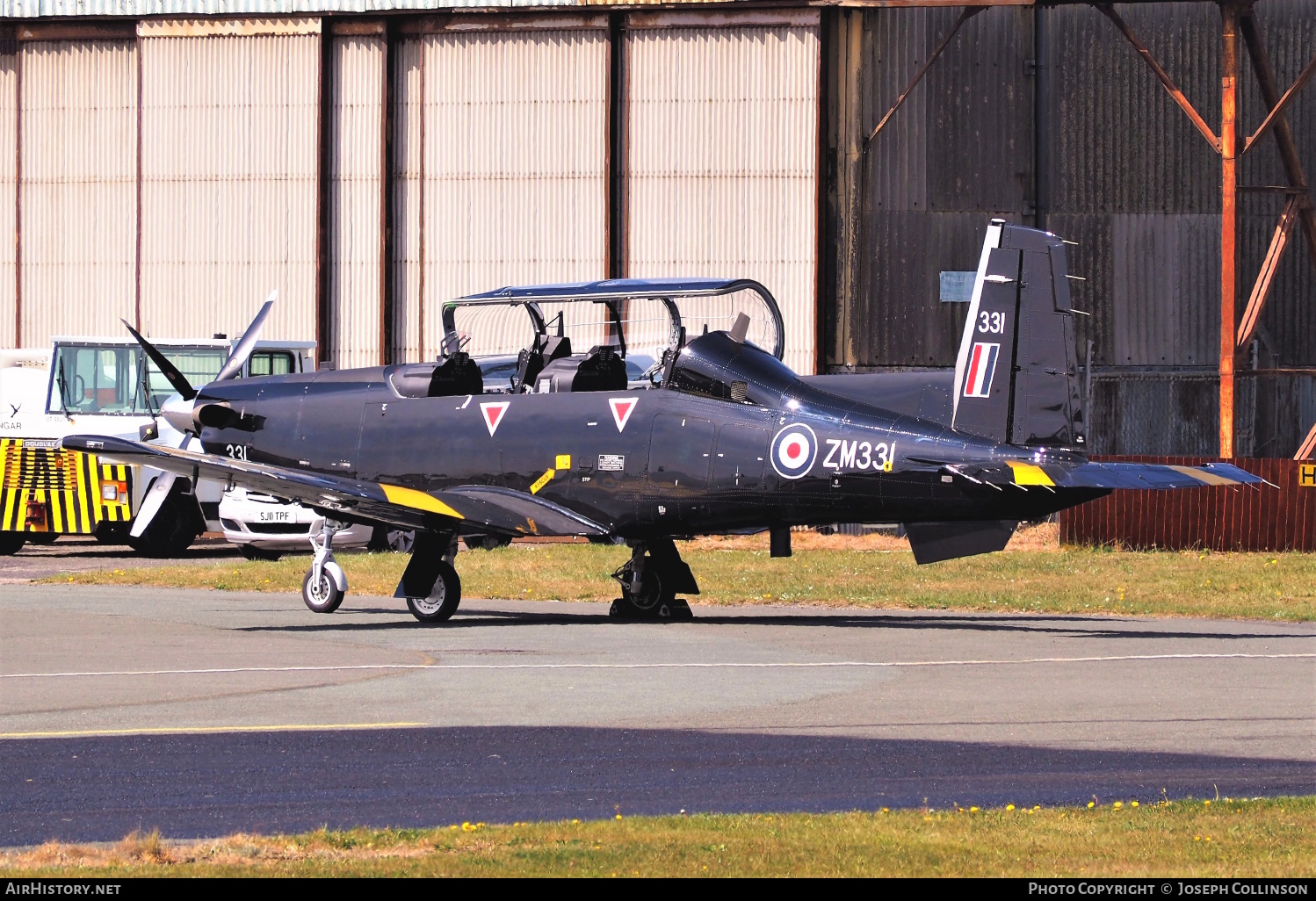 Aircraft Photo of ZM331 | Beechcraft T-6C Texan T1 | UK - Air Force | AirHistory.net #548469