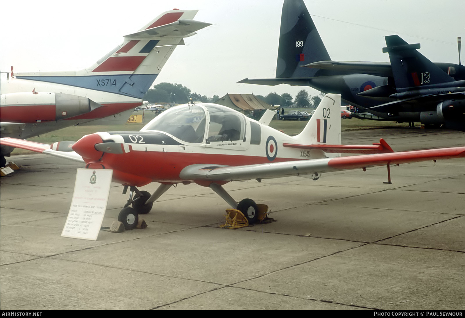 Aircraft Photo of XX545 | Scottish Aviation Bulldog T1 | UK - Air Force | AirHistory.net #548478