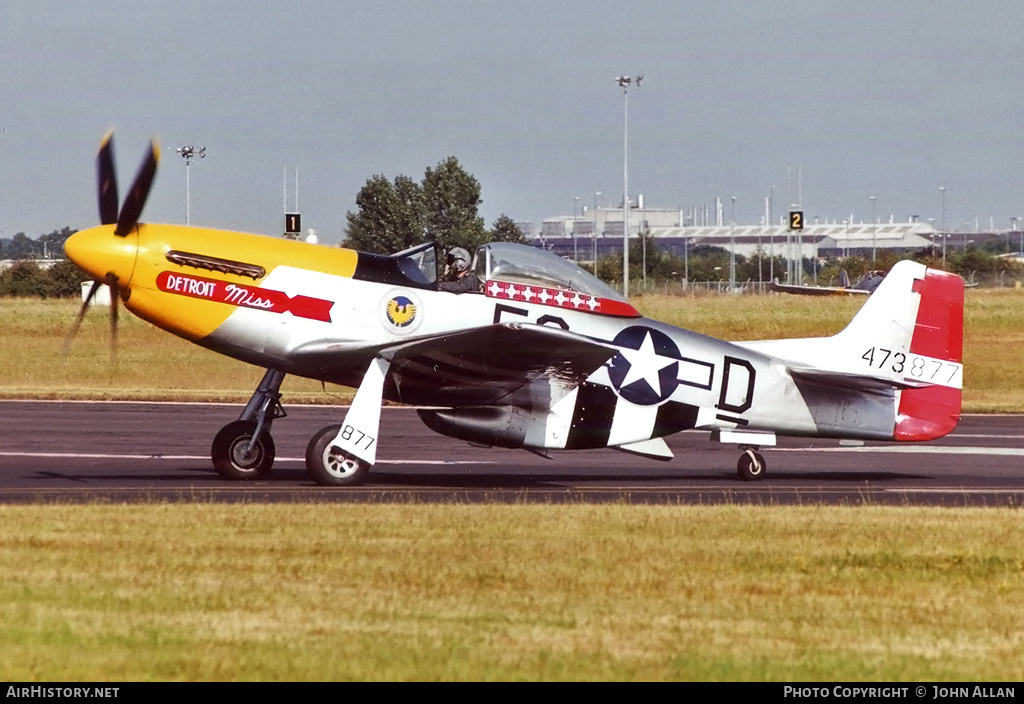 Aircraft Photo of N167F / 473877 | North American P-51D Mustang | USA - Air Force | AirHistory.net #548481