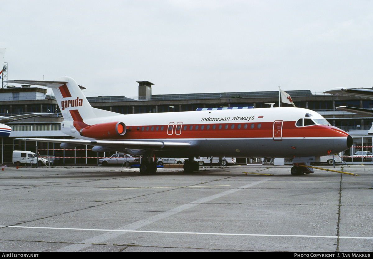 Aircraft Photo of PH-ZCD | Fokker F28-4000 Fellowship | Garuda Indonesian Airways | AirHistory.net #548484