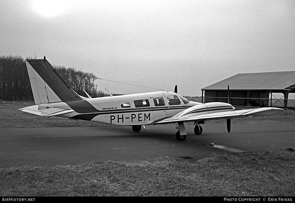 Aircraft Photo of PH-PEM | Piper PA-34-200T Seneca II | AirHistory.net #548490
