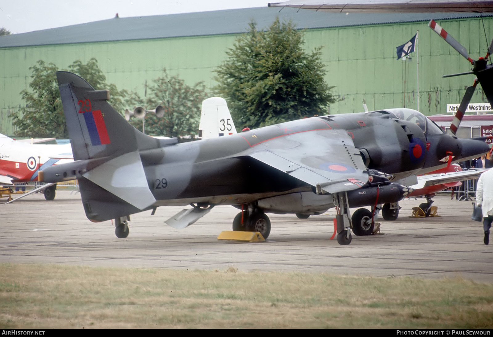 Aircraft Photo of XZ129 | Hawker Siddeley Harrier GR3 | UK - Air Force | AirHistory.net #548498