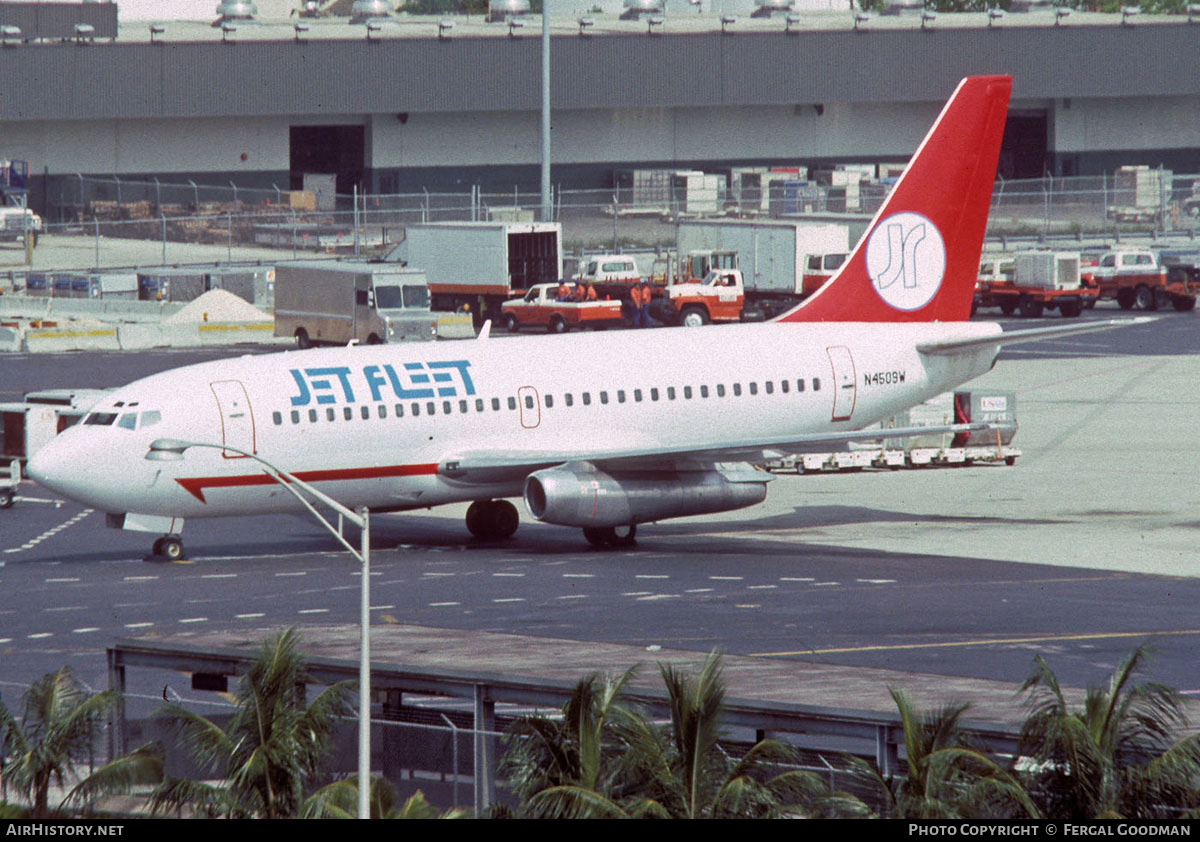 Aircraft Photo of N4509W | Boeing 737-247 | Jet Fleet | AirHistory.net #548502