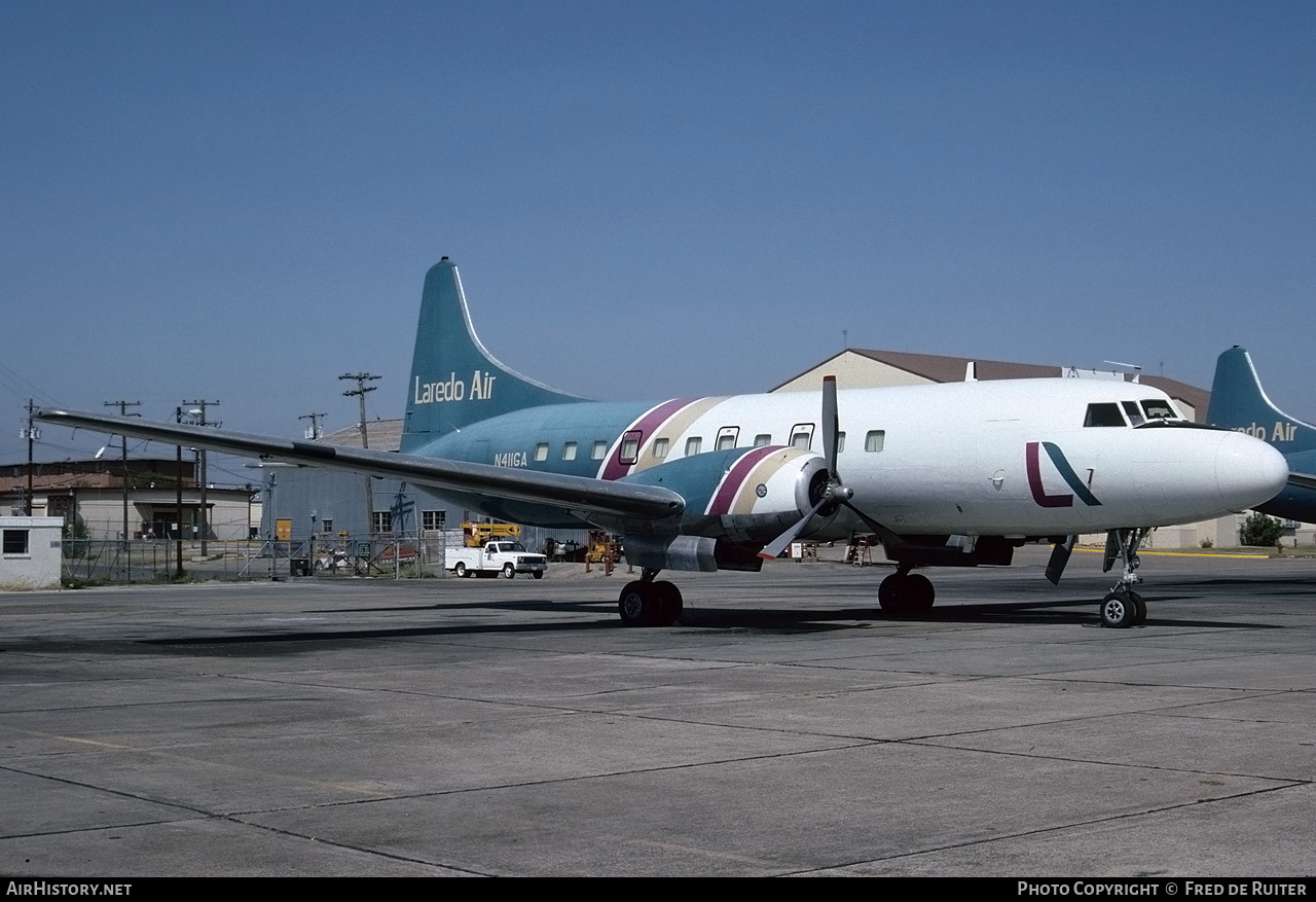 Aircraft Photo of N411GA | Convair 440-0 Metropolitan | Laredo Air | AirHistory.net #548504