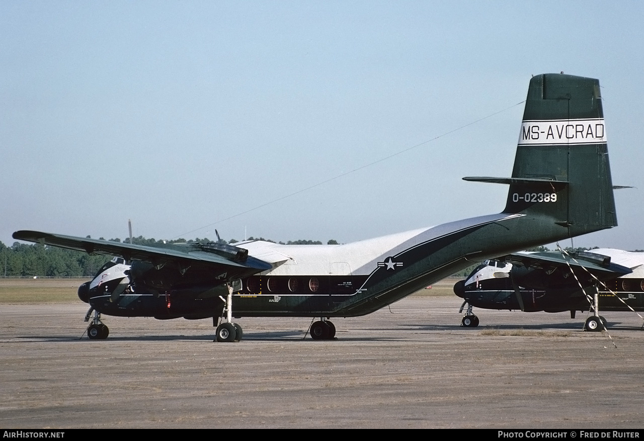 Aircraft Photo of 61-2389 / 0-02389 | De Havilland Canada C-7A Caribou | USA - Army | AirHistory.net #548515