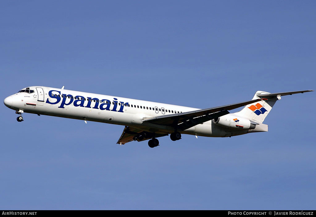 Aircraft Photo of EC-HJB | McDonnell Douglas MD-82 (DC-9-82) | Spanair | AirHistory.net #548532