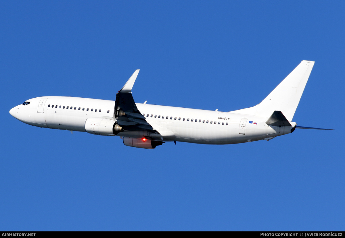 Aircraft Photo of OM-GTK | Boeing 737-86N | AirHistory.net #548538