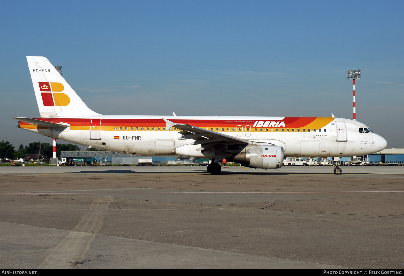 Aircraft Photo of EC-FNR | Airbus A320-211 | Iberia | AirHistory.net #548539