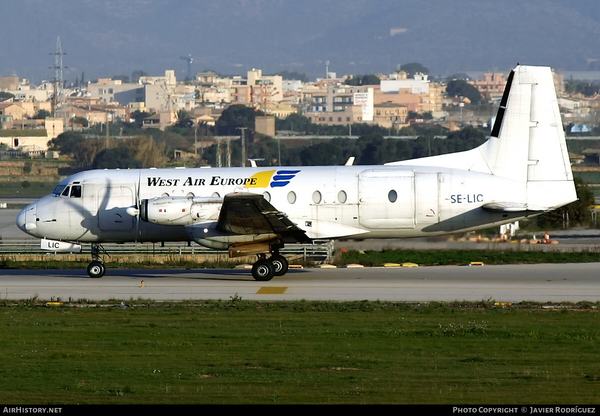 Aircraft Photo of SE-LIC | British Aerospace BAe-748 Srs2B/399LFD | West Air Europe Cargo | AirHistory.net #548552