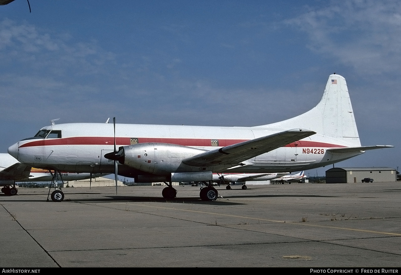 Aircraft Photo of N94226 | Convair 600/F | AirHistory.net #548571