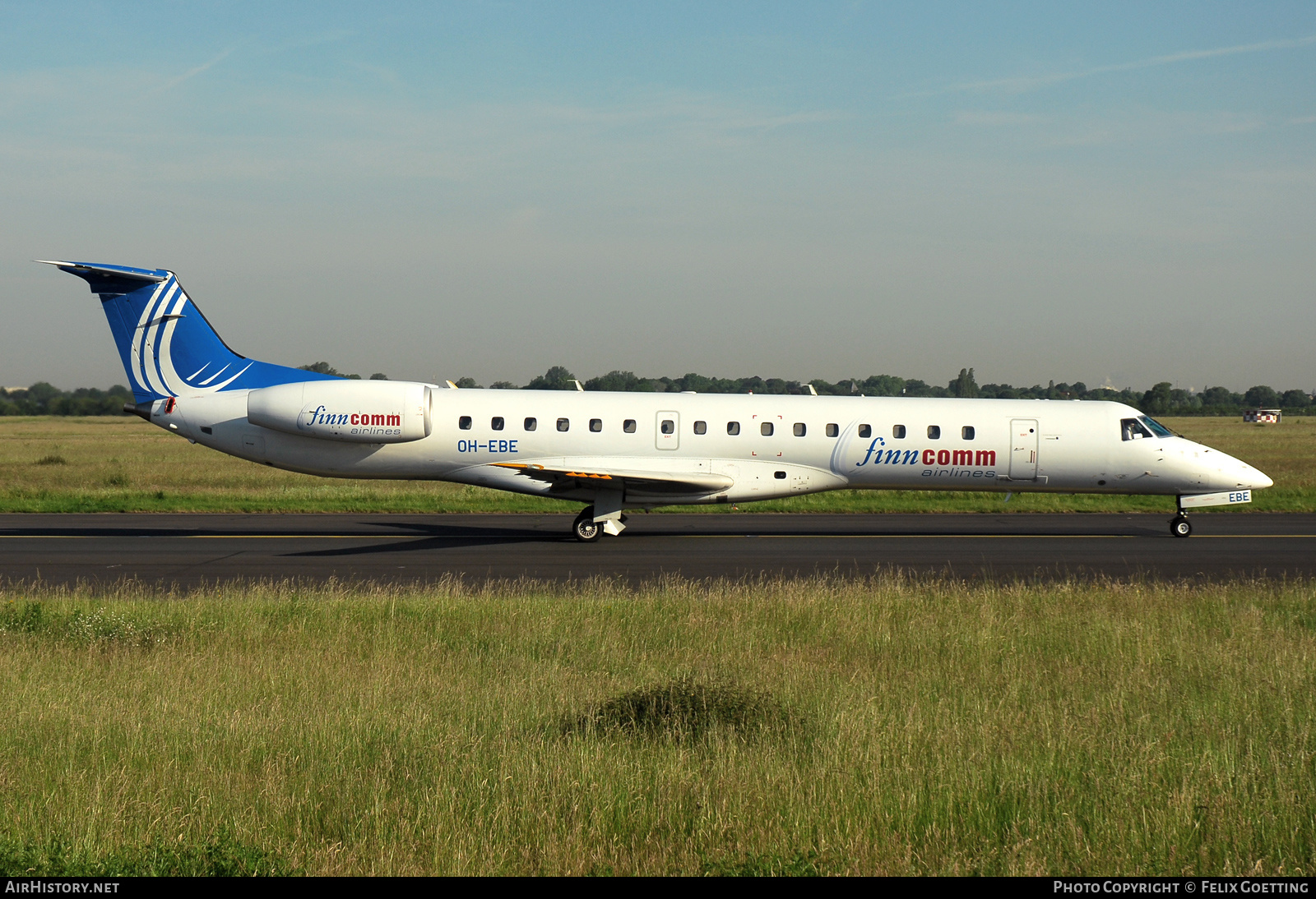 Aircraft Photo of OH-EBE | Embraer ERJ-145LU (EMB-145LU) | Finncomm Airlines | AirHistory.net #548576