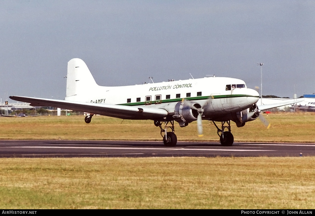 Aircraft Photo of G-AMPY | Douglas C-47B Skytrain | Department of Transport - Pollution Control | AirHistory.net #548577