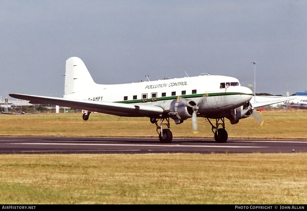 Aircraft Photo of G-AMPY | Douglas C-47B Skytrain | Department of Transport - Pollution Control | AirHistory.net #548577