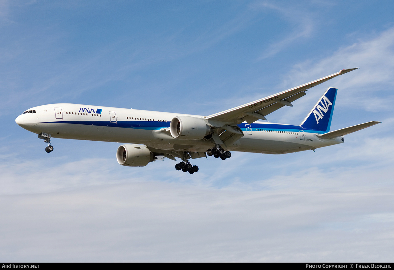 Aircraft Photo of JA784A | Boeing 777-381/ER | All Nippon Airways - ANA | AirHistory.net #548600