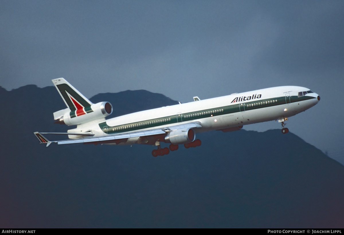 Aircraft Photo of I-DUPD | McDonnell Douglas MD-11 | Alitalia | AirHistory.net #548601