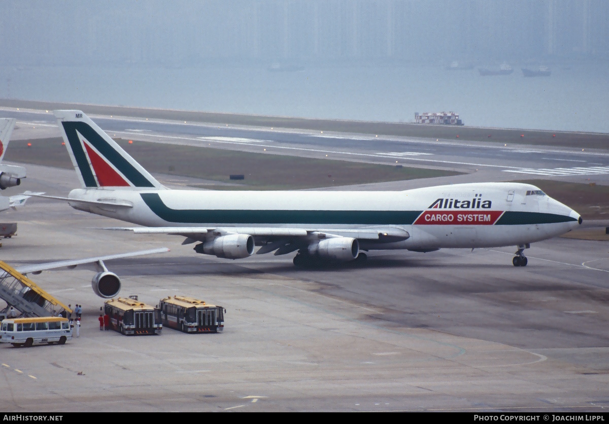 Aircraft Photo of I-DEMR | Boeing 747-243F/SCD | Alitalia Cargo System | AirHistory.net #548614